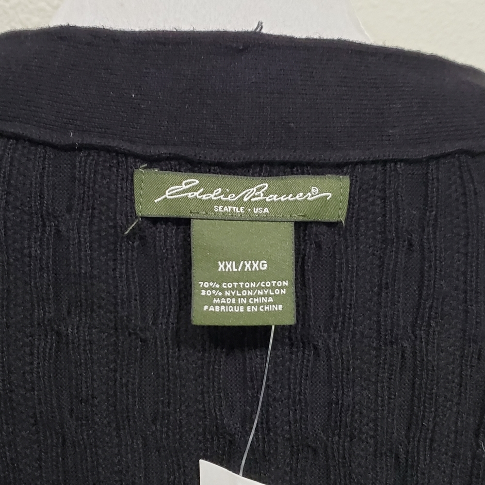 Eddie Bauer Women's Black Sweater Size XXL - Picture 6 of 7